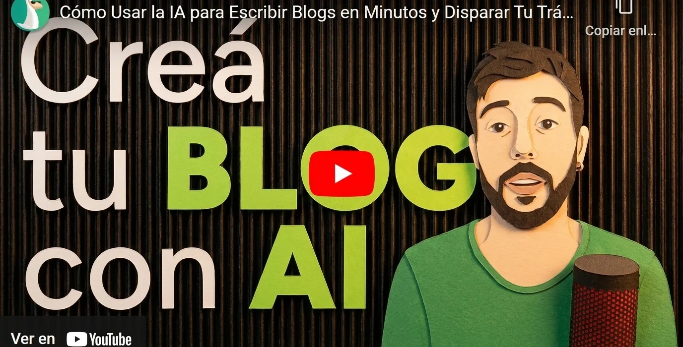 Cómo usar IA para escribir blogs con contenido de valor en minutos