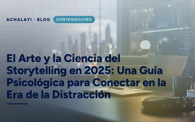 El Arte y la Ciencia del Storytelling en 2025: Una Guía Psicológica para Conectar en la Era de la Distracción