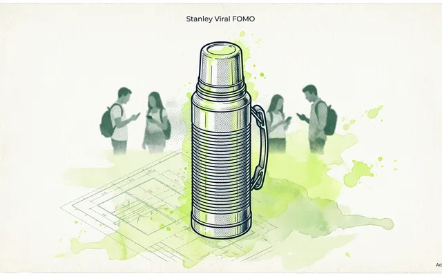 Stanley: Cómo un termo de obreros conquistó TikTok y generó colas de madrugada
