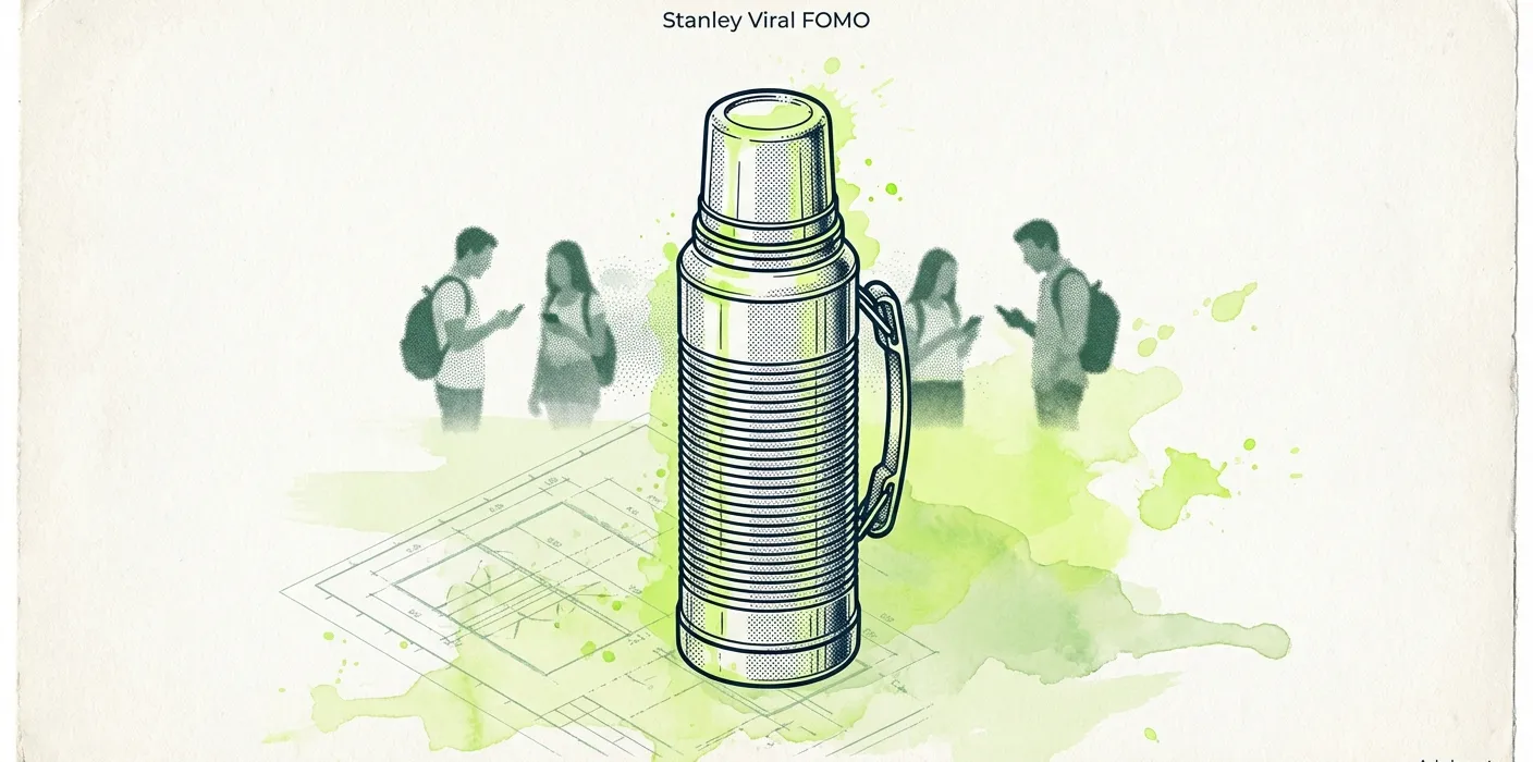Stanley: Cómo un termo de obreros conquistó TikTok y generó colas de madrugada