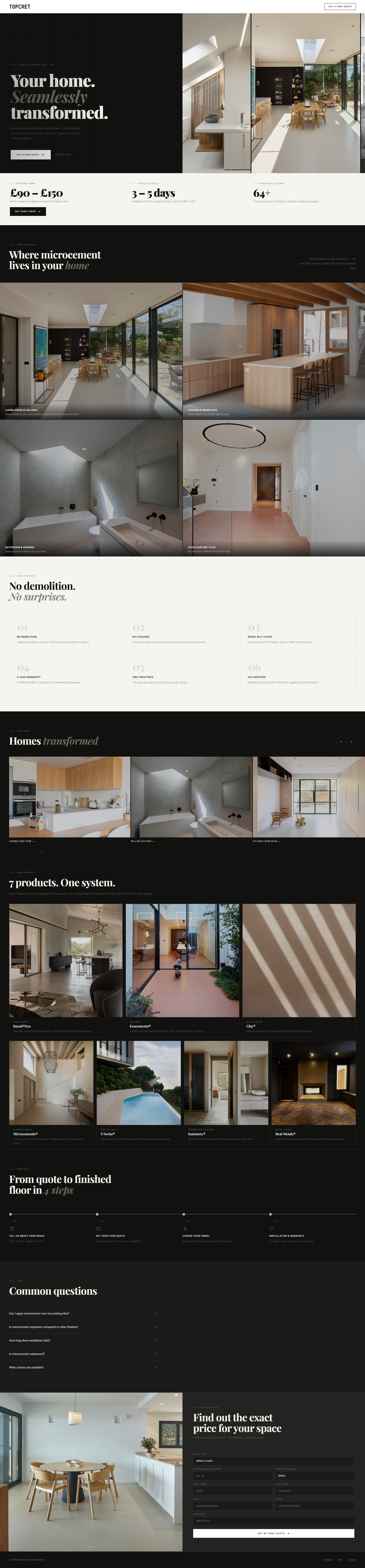 Topcret Residential